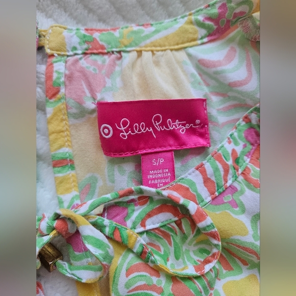Lilly Pulitzer For Target Yellow Challis Romper - Picture 7 of 8